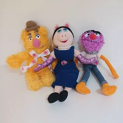 The Muppets Sababa Toys 2004 Plush Lot Of 3 Animal Miss Piggy Fozzie • $36