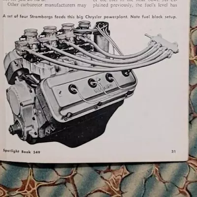 1964 FUEL SyStems HOT ROD How To Injection CArbs Hilborn MQQN Vtg Drag Racing 64 • $9.99