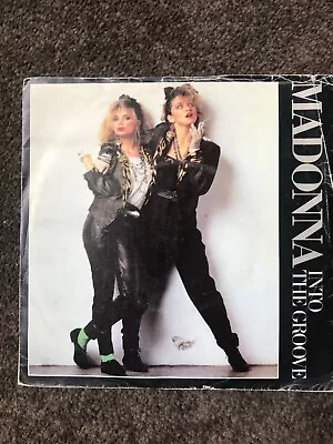 MADONNA- Into The Groove (7  Vinyl 1985 Sire Records) • £1