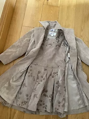 Couche Top Beige Cord Dress+ Coat Age 5/6 Years  • £15