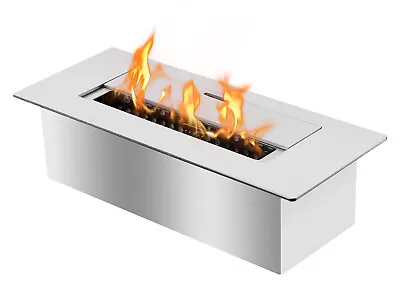 Bio Ethanol Fireplace Burner Insert - 12 Inch - Ventless Indoor/Outdoor - Ignis • $180