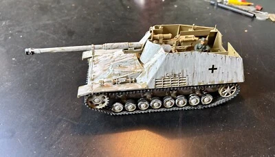 £8 • Buy Vintage Tamiya Built Painted Model Kit 1/35 WW2 German Marder III Lowe Tank