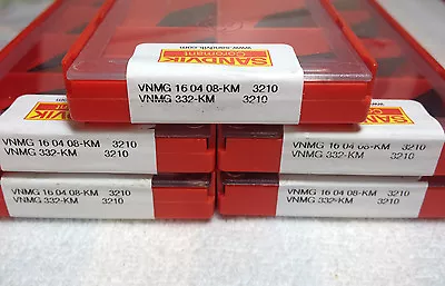 Authentic VNMG 332-KM 3210 SANDVIK INSERT • $125