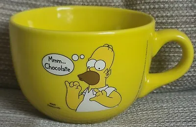 Homer Simpson Mmm Chocolate Ceramic Coffee Mug The Simpsons  • £10.19