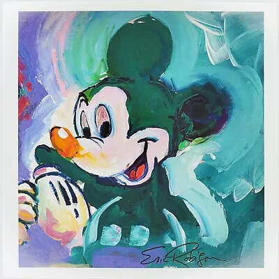 Mickey Mouse Postcard Eric Robison Disney 100 Mickeys Yellow Nose Mickey Classic • $10