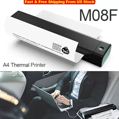 Phomemo M08F Portable USB Printer Mobile Inkless Thermal Bluetooth Printer Lot • $137.99