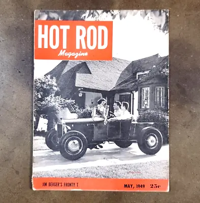 HOT ROD Magazine 1949 Scta Roadster Denver Portland Racing Roadster Pickup Vtg • $59.99