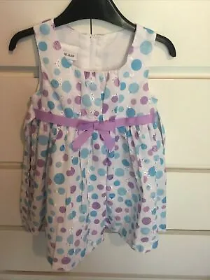 £3 • Buy Bonnie Jean Girls Age 2 Spotty Summer Dress. Excellent Condition