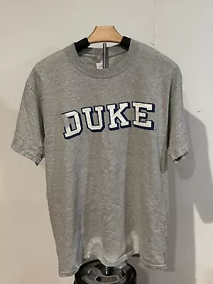 Vintage NCAA Duke Blue Devils Team Logo Graphic Shirt Size: L • $15