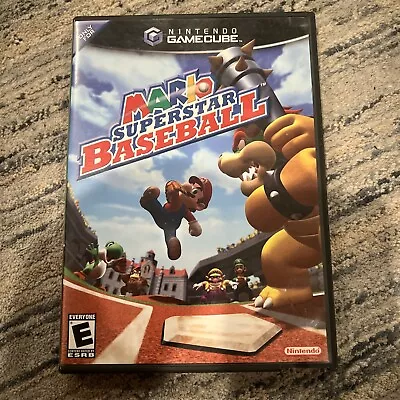 Mario Superstar Baseball (Nintendo GameCube 2005) Missing Manual Tested! • $65
