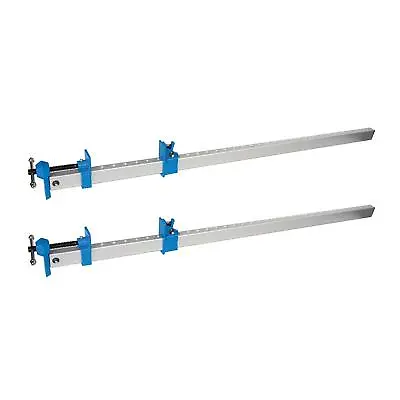 2x Quick Release Sash Clamps EXTRA LONG 36 /900mm Wood Bench T Bar Cramp Frame • £28.79