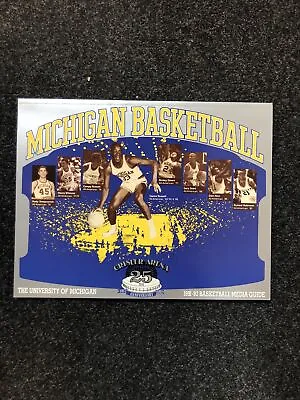 University Of Michigan Basketball Fab Five 1991-1992 Media Guide Mint • $40