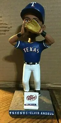 Texas Rangers 2018 Elvis Andrus Best Friends Bobblehead Bobble Head NEW • $28.95