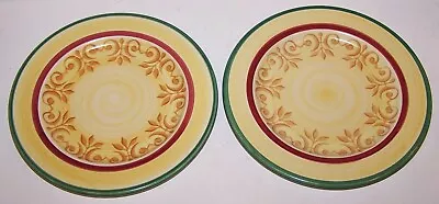 Lovely Pair Of Villeroy & Boch Portugal Merry Winter 8 1/4  Salad Plates • $34.99