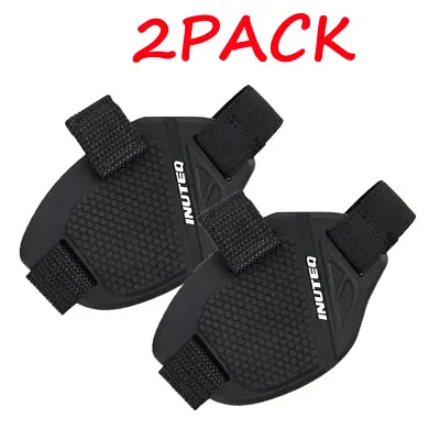 2PCS Motorcycle Gear Shift Pad Guard Cover Shifter Shoe Boot Protector TPU Pad • $8.99