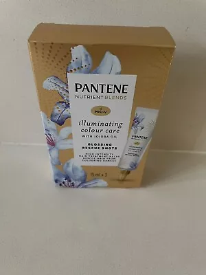 Pantene Pro V Nutrient Blends Illuminating Colour Hair Treatment 45ml (15ml X 3) • $5.99