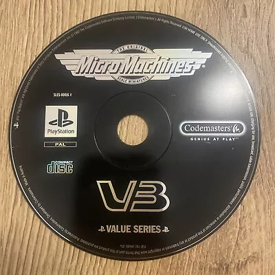 Micro Machines V3 - Sony PlayStation PS1 - Disc Only • £5.99