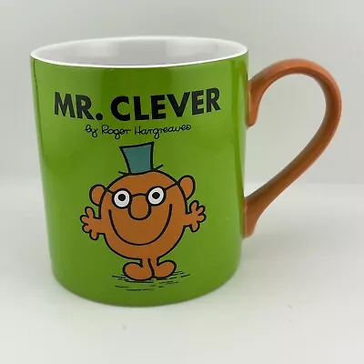 Mr. Men. Mug Cup Tea Coffee Mr. Clever I Am The Genius  2014 Thoip Sanrio VGC • £9.99