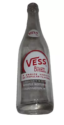 1962 10oz. Vess Soda Bottle Huntington W.va. • $8