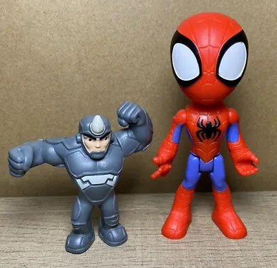 Spidey & His Amazing Friends Webs Up Rhino Mini 2.5  PVC Figure Toy Spider-Man • $25.95