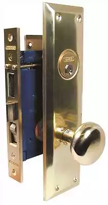 Marks Entry Metro Mortise 91a Lock Se1 2-1/2 In. Bs Brass • $99.99