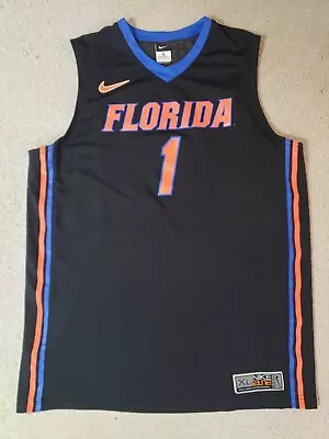 University Of Florida Gators Nike Elite Basketball Black Jersey XL • $50