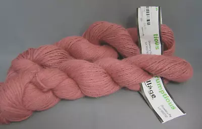 Kollage  Yarns  Scrumptious  2 Hanks  Angora & Silk  Color:  Strawberry Pie Pink • $30