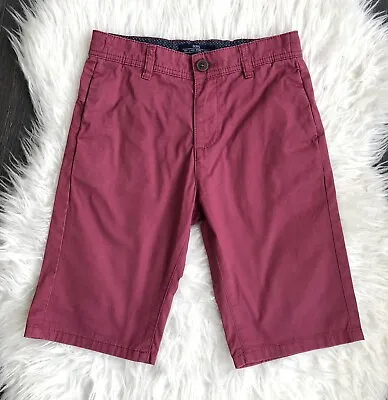 £4 • Buy Boys Dark Pink Chino Shorts Age 9 Years / Matalan