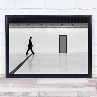 Door Street Man Cross The Line Wall Art Print • £57.99