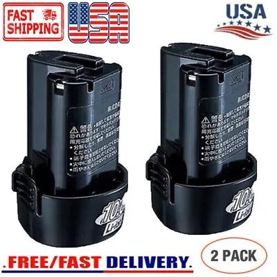 2Pack For MAKITA 10.8 Volt BL1013 BL1014 12V Lithium Battery 195332-9 194550-6 • $13.89