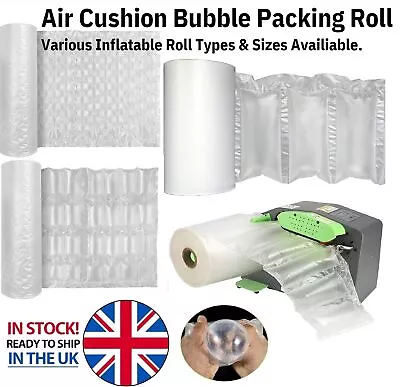 Air Cushion Pillow Bag Film Roll For Air Pillow Inflator Machine Packaging - UK • £229