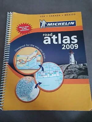 £2.49 • Buy USA, Canada, Mexico 2009 -  Michelin Road Atlas (A4-Spiral) 