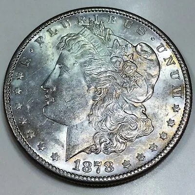 1878-S Morgan Silver Dollar Beautiful Uncirculated Coin Rare Date • $0.99