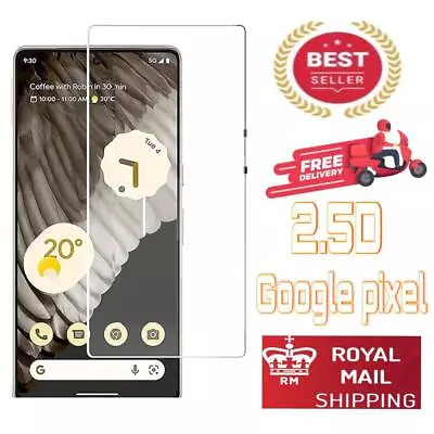 For Google Pixel 6/6A/7/7A/8/8A  2.5D Tempered Glass Screen Protector • £2.99