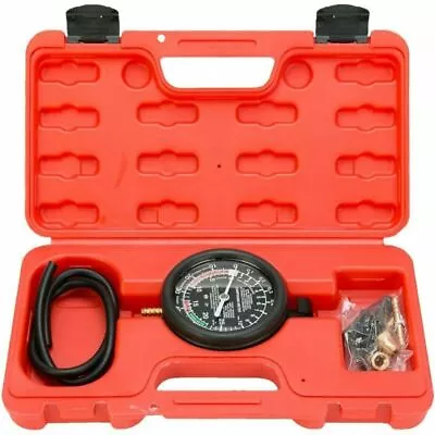 Automotive Carburetor Fuel Pump Engine Vacuum Valve Diagnose Tester Gauge Tools • $18.04