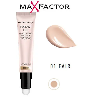 MAX FACTOR RADIANT LIFT CONCEALER- 01 Fair • £6.45