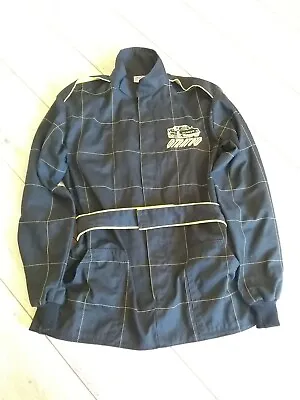Cart Car Motorbike Motorsport Racing Blouse Overall Jacket Vest Uniform Vintage • £19.99