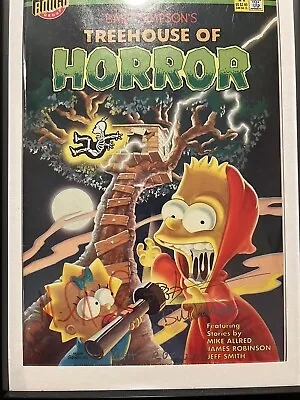 MATT GROENING Signed 370/500  Treehouse Of Horror  Golden Apple 1st Issue BONGO • $450