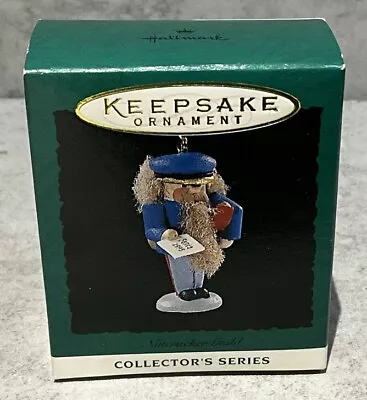 Hallmark 1995 Keepsake Nutcracker Guild Mail Carrier Miniature Ornament #2 • $6