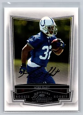 2008 Donruss Classics #233 Mike Hart Rookie Auto /499 • $5.99