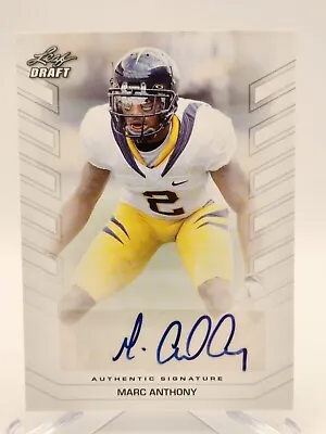 2013 Leaf Draft Autographs #BA-MA1 Marc Anthony Rookie Card RC  • $1.99