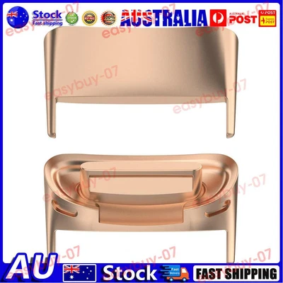 $6.74 • Buy AU 2pcs Watch Strap Adapters For Fitbit Charge 5 Band Connectors (Rose Gold)
