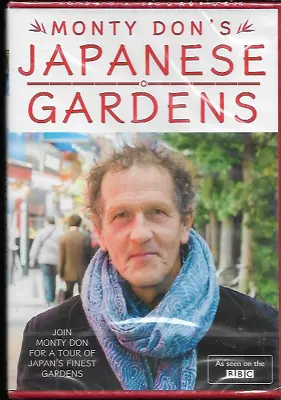 Monty Don's Japanese Gardens Bbc Tv Series Genuine R2 Dvd New/sealed • £7.99