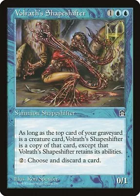 Volrath's Shapeshifter Stronghold NM Blue Rare MAGIC GATHERING CARD ABUGames • $4.99