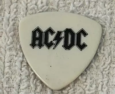 Ac/dc Cliff Williams Bass Guitar Pick 2009 Black Ice Tour Stage Plectrum Genuine • $199.99