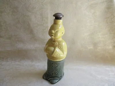 Vintage Ceramic Chinese/Asian Man Sprinkle Plenty Laundry/Clothes Water Bottle • $35.99