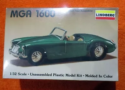 Lindberg Vintage Mga 1600 1:32 No. 608 Plastic Kit In Factory Sealed Box • $14.95