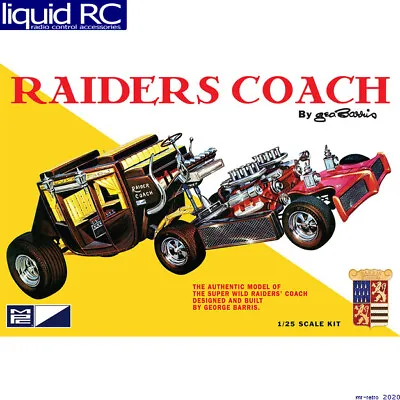 MPC 977 1:25 George Barris Raiders Coach Plastic Model Kit • $33.57