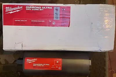 Milwaukee Tool 48-17-0160 6  Diamond Ultra Dry Core Bit Masonry Open Box Unused • $289.95