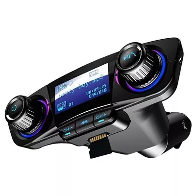 LED Screen Car Bluetooth FM Transmitter Radio MP3 Player Adapter Handsfree Kit • $18.80